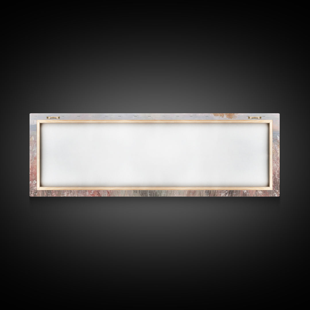 Radiant Shepherd Promise – Framed Canvas Print – Panoramic Art – Christian Wall Art – Jesus Art Print – Christian Canvas Art – Christmas Ar