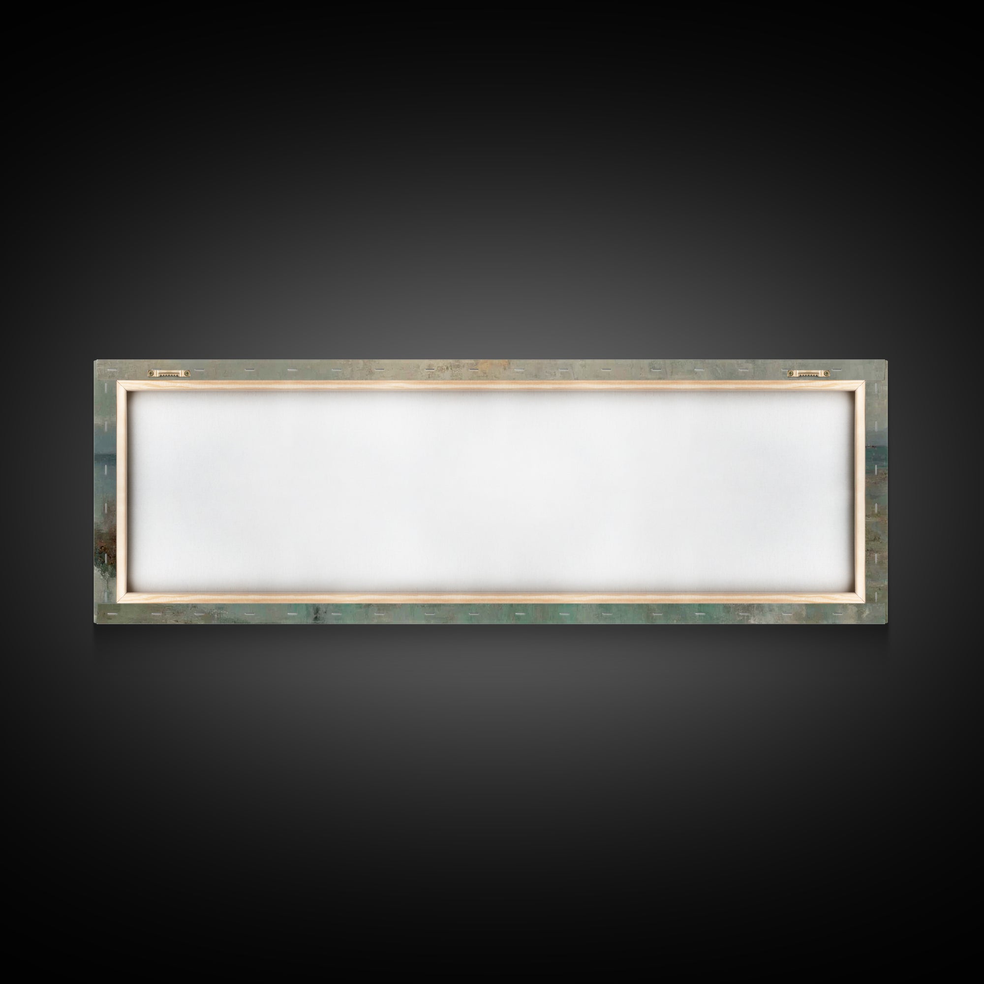 Heavenly Stillness, Framed Canvas Print, Christian Art Canvas, Panoramic Wall Art, Jesus Painting, Christian Wall Art