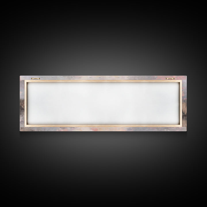 Radiant Horizon | Framed Canvas Print | Christian Wall Art | Panoramic Print | Jesus Painting | Christian Art Canvas