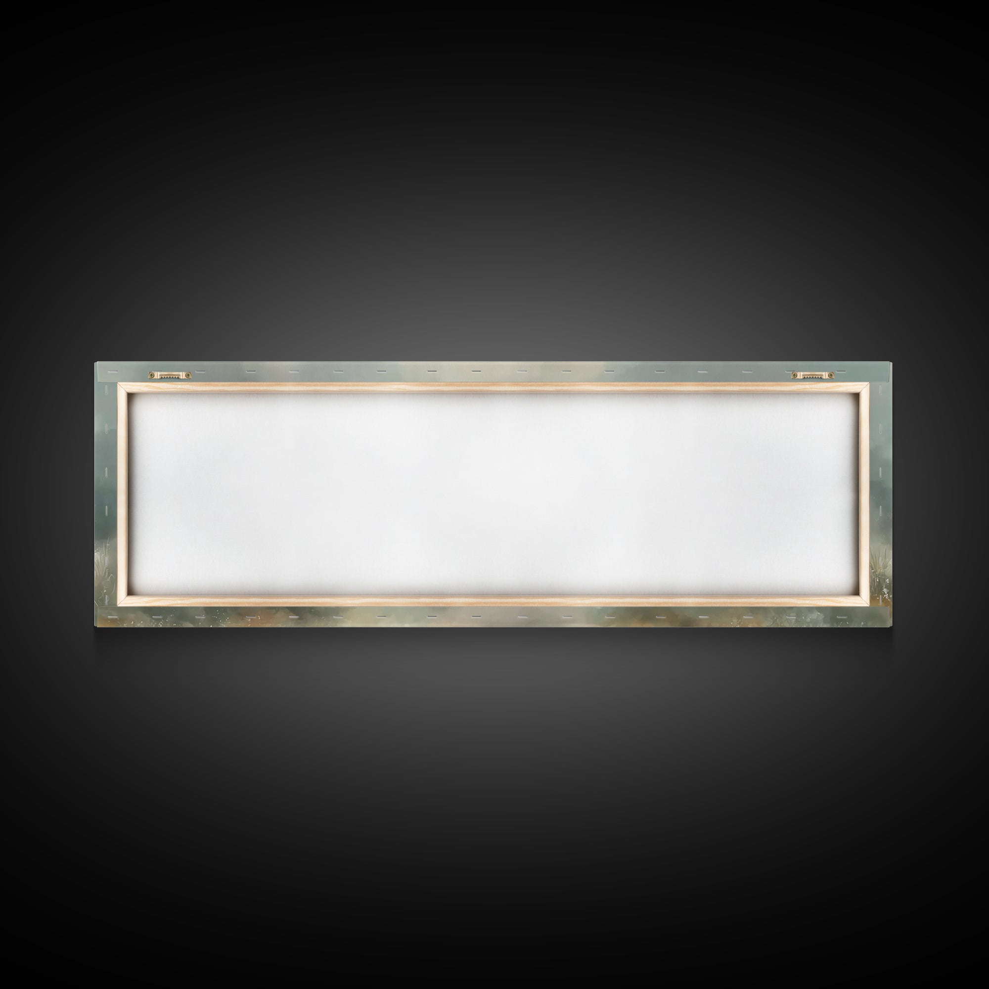 Soft Morning Grace | Framed Canvas Print | Panoramic Art | Christian Wall Art | Christian Art Canvas | Jesus Painting
