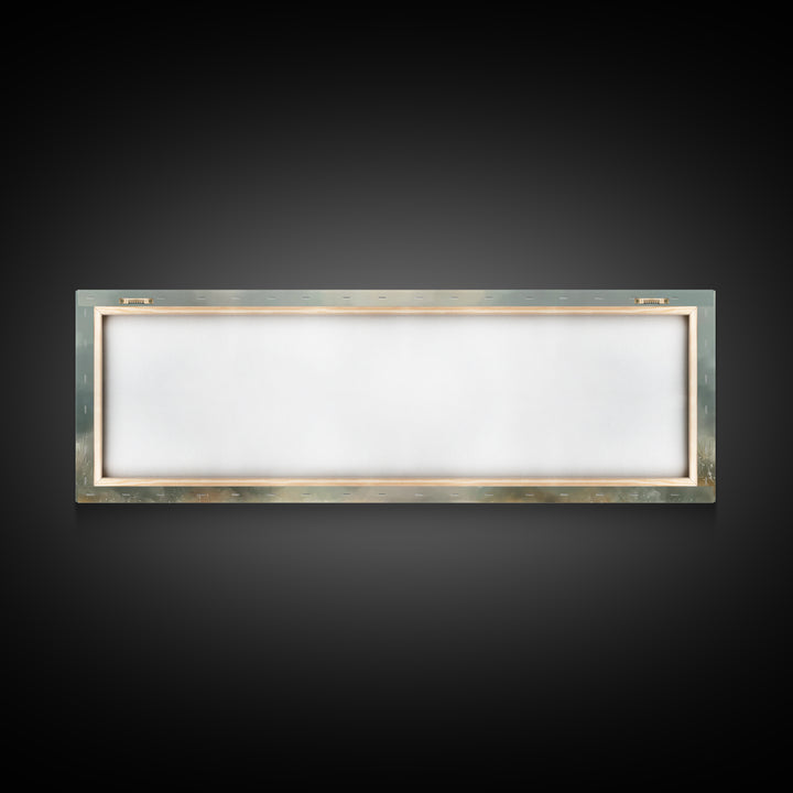 Soft Morning Grace | Framed Canvas Print | Panoramic Art | Christian Wall Art | Christian Art Canvas | Jesus Painting