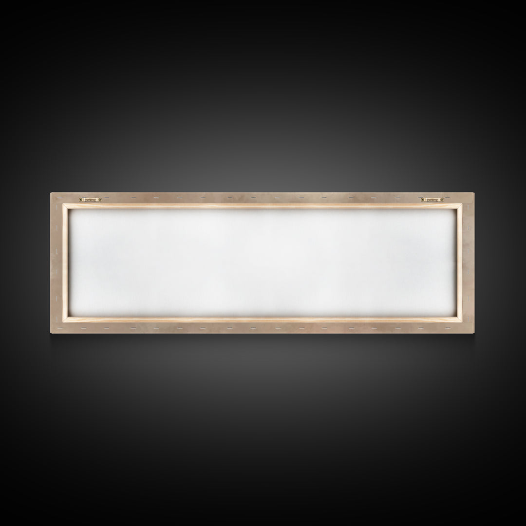 Blessed Cloud Walk – Framed Canvas Print – Panoramic Wall Art – Christian Art Canvas – Christian Wall Art – Jesus Painting