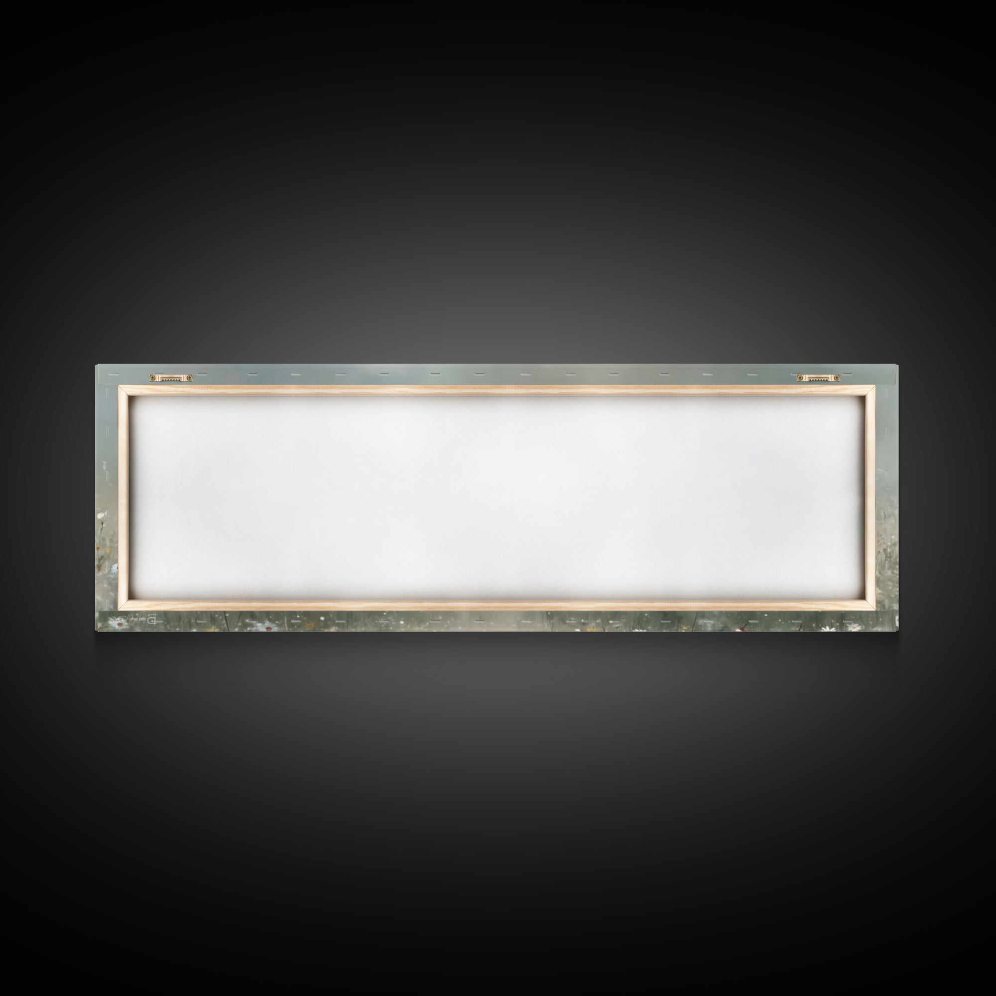 Gentle Lamb Path | Framed Canvas Print | Christian Wall Art | Panoramic Art | Christian Art Canvas | Jesus Painting