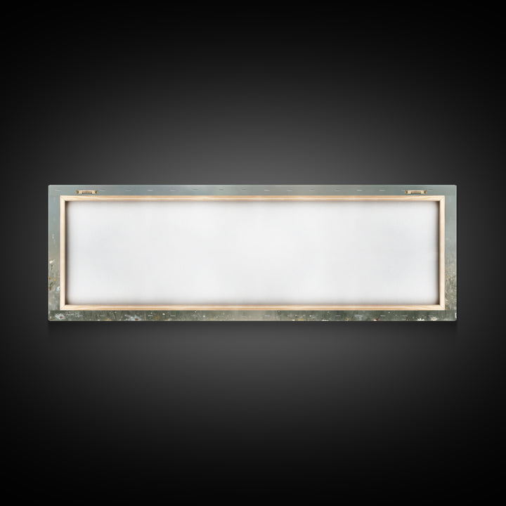 Gentle Lamb Path | Framed Canvas Print | Christian Wall Art | Panoramic Art | Christian Art Canvas | Jesus Painting