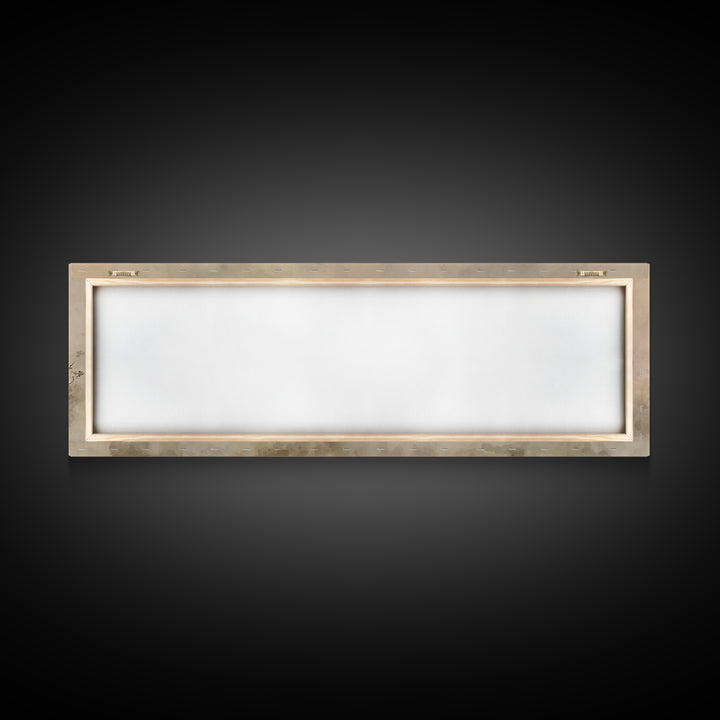 Heaven’s Meadow Walk | Framed Canvas Print | Christian Art Canvas | Panoramic Wall Art | Jesus Painting | Christian Wall Art