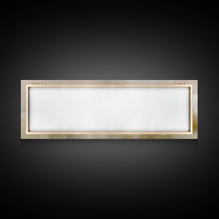 Soft Morning Bloom – Framed Canvas Print – Panoramic Art – Christian Art Canvas – Jesus Painting – Christian Wall Art