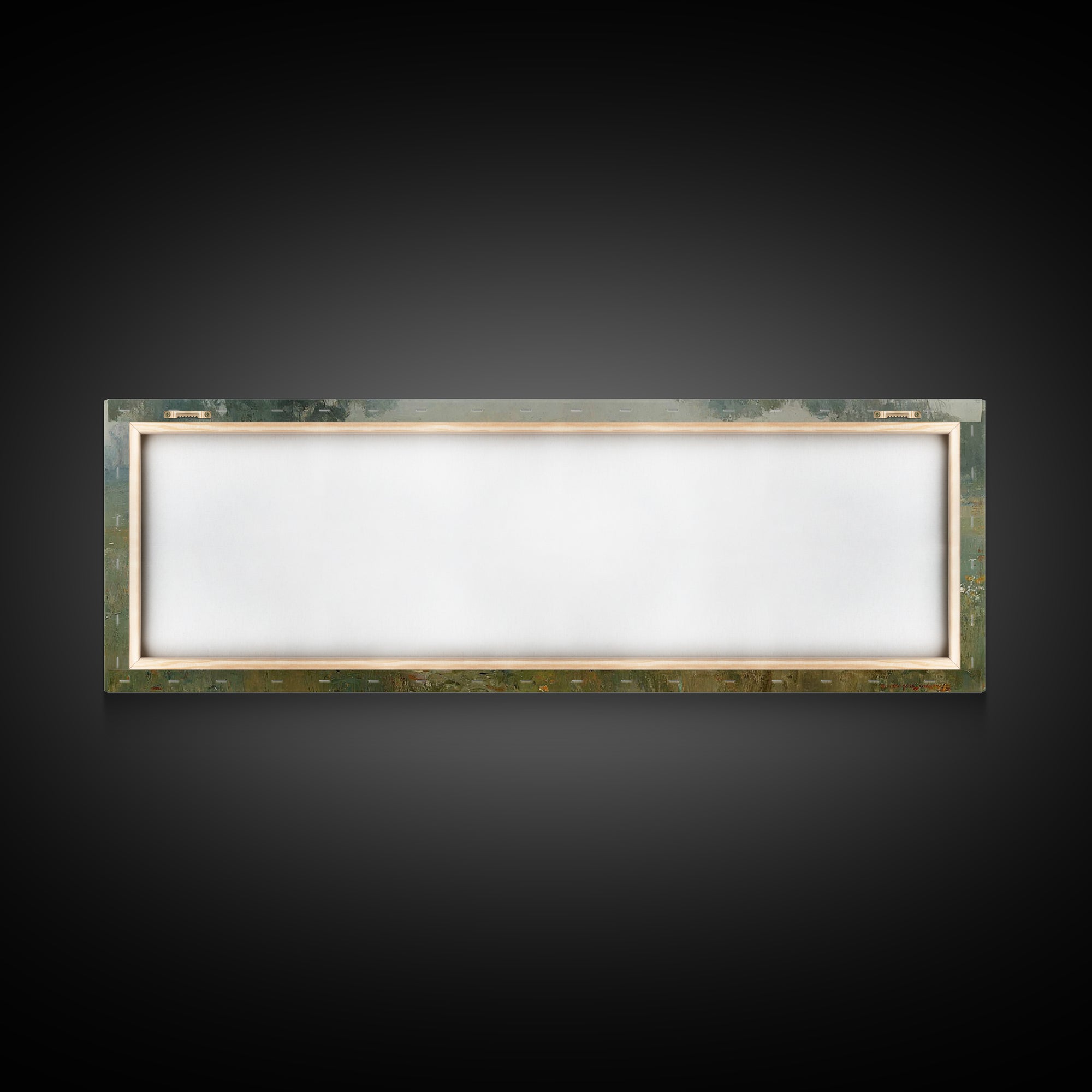 Garden of Peace – Framed Canvas Print – Panoramic Art – Christian Wall Art – Christian Art Canvas – Jesus Painting – Christian Decor – Chri