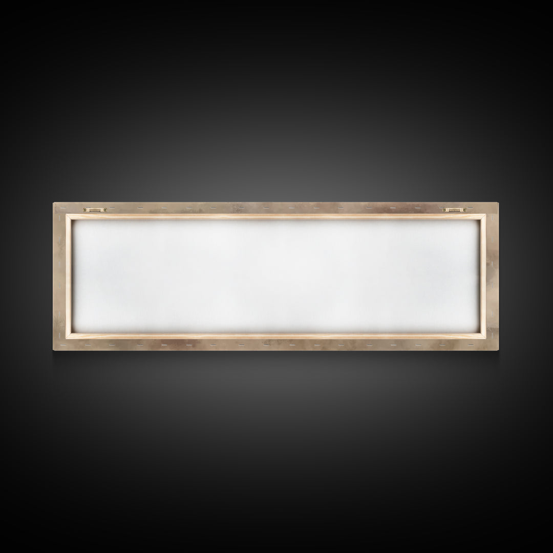 Shepherd’s Path, Framed Canvas Print, Panoramic Frame, Christian Wall Art, Christian Art Canvas, Jesus Painting, Christian Decor, Christmas