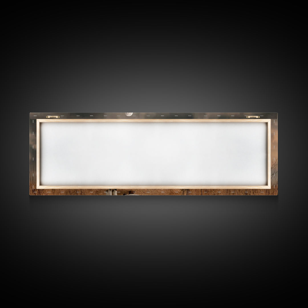 Graceful Journey – Framed Canvas Print – Panoramic Art – Christian Wall Art – Christian Art Canvas – Jesus Painting – Christian Christmas A