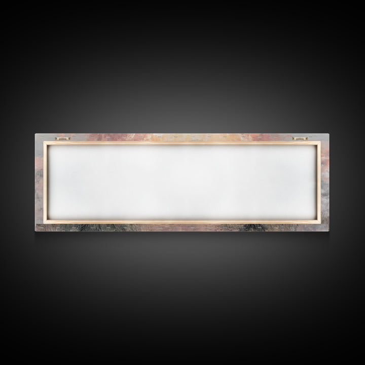 Radiant Ascension – Framed Canvas Print – Panoramic Print – Christian Wall Art – Christian Art Canvas – Jesus Painting – Christmas Art – Ch