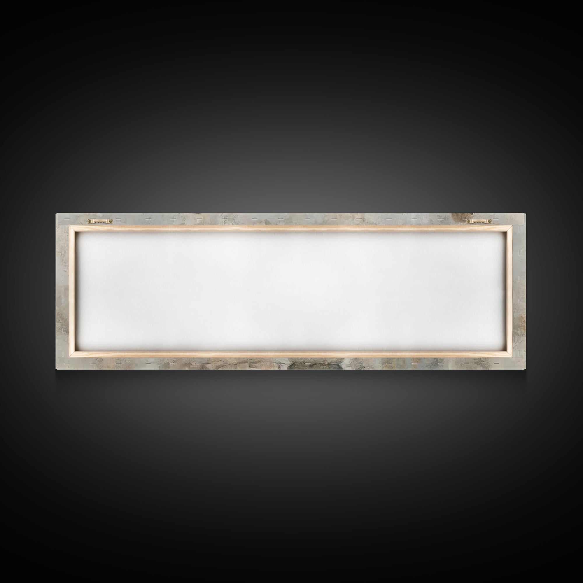 Gathered in Faith | Framed Canvas Print | Panoramic Print | Christian Art Canvas | Christian Wall Art | Jesus Painting | Christian Decor |