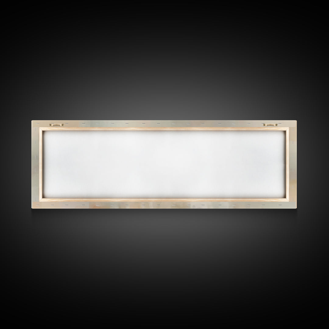 Path of Compassion – Framed Canvas Print – Extra Wide Art – Christian Wall Art – Christian Art Canvas – Jesus Painting – Christmas Art – Ch
