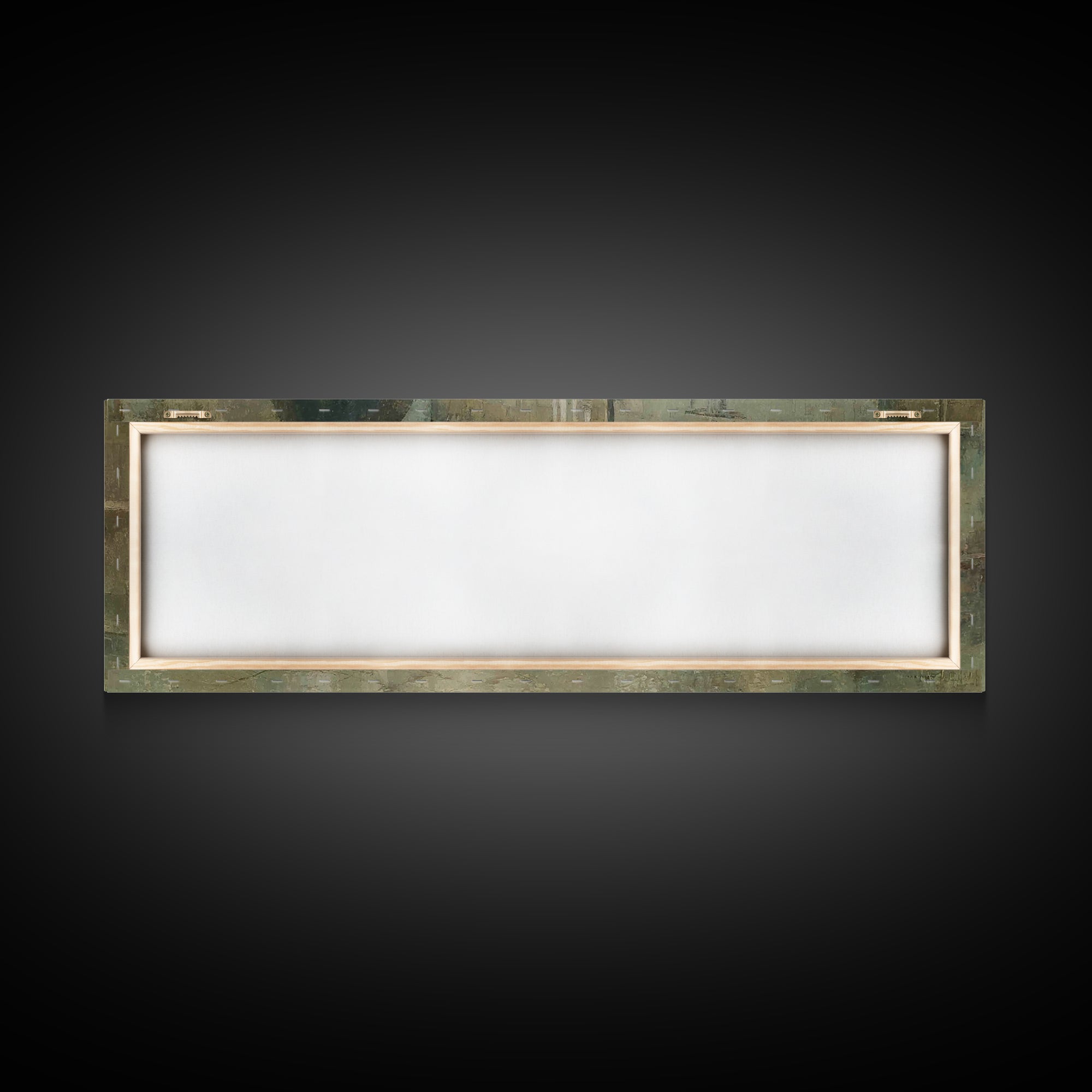 Service of Love, Framed Canvas Print, Panoramic Wall Art, Christian Art Canvas, Jesus Painting, Christian Christmas Art, Christian Decor, C