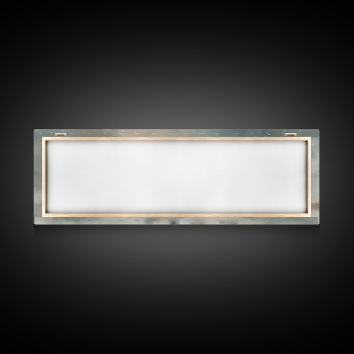 Heavenly Refuge | Framed Canvas Print | Panoramic Frame | Christian Art Canvas | Christian Wall Art | Jesus Painting | Christian Christmas