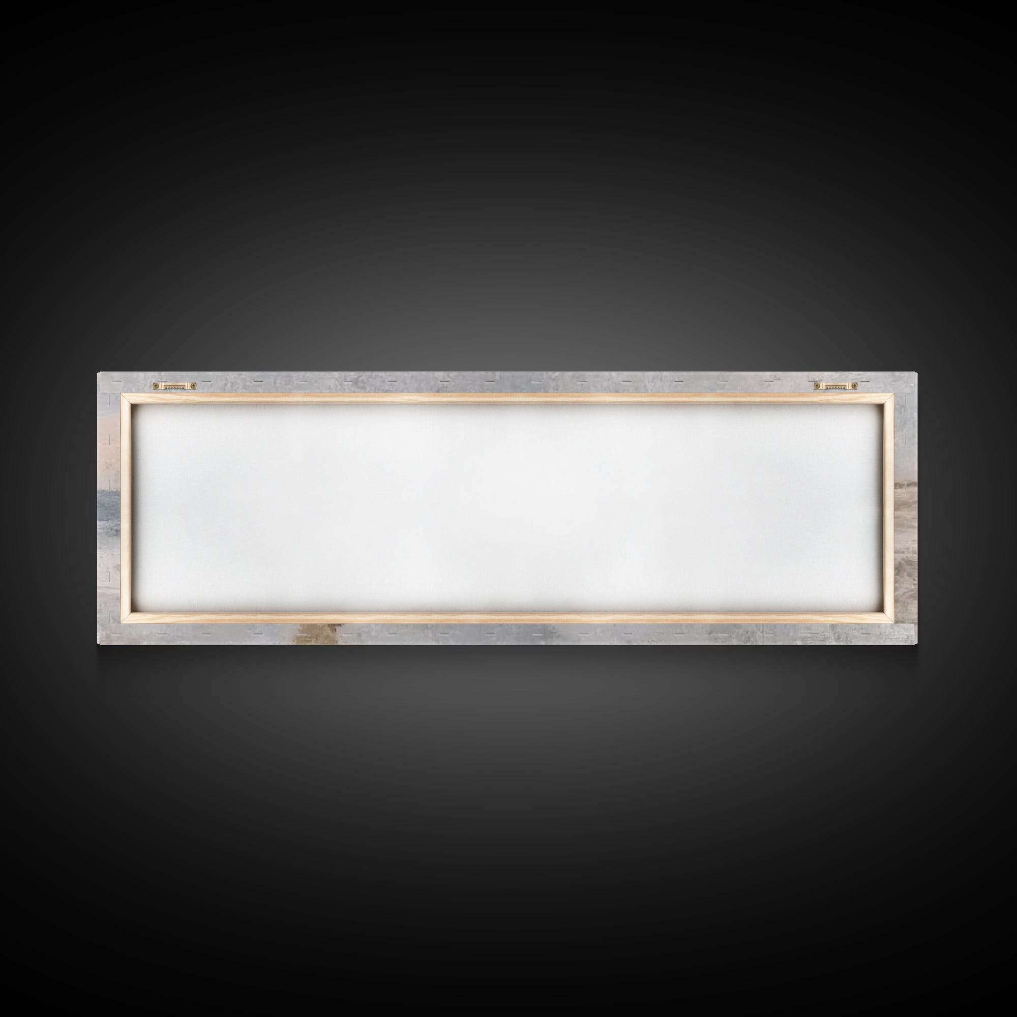 Morning Of Mercy, Framed Canvas Print, Christian Wall Art, Panoramic Painting, Jesus Art Print, Christian Art Canvas, Christmas Art