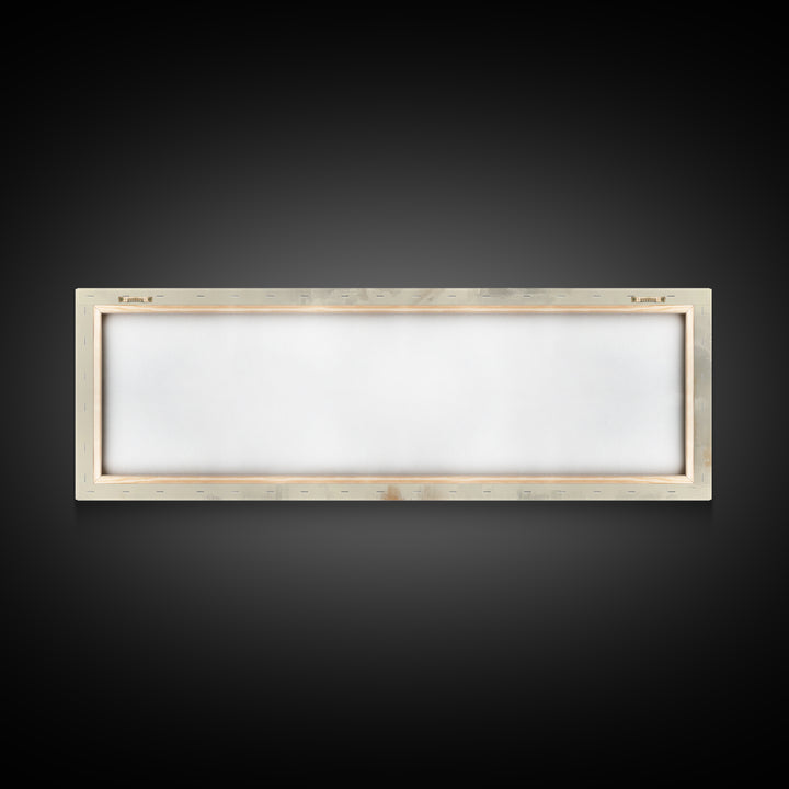 Blessed Dawn Stillness | Framed Canvas Print | Panoramic Art | Jesus Painting | Christian Art Canvas | Christian Wall Art | Christmas Art