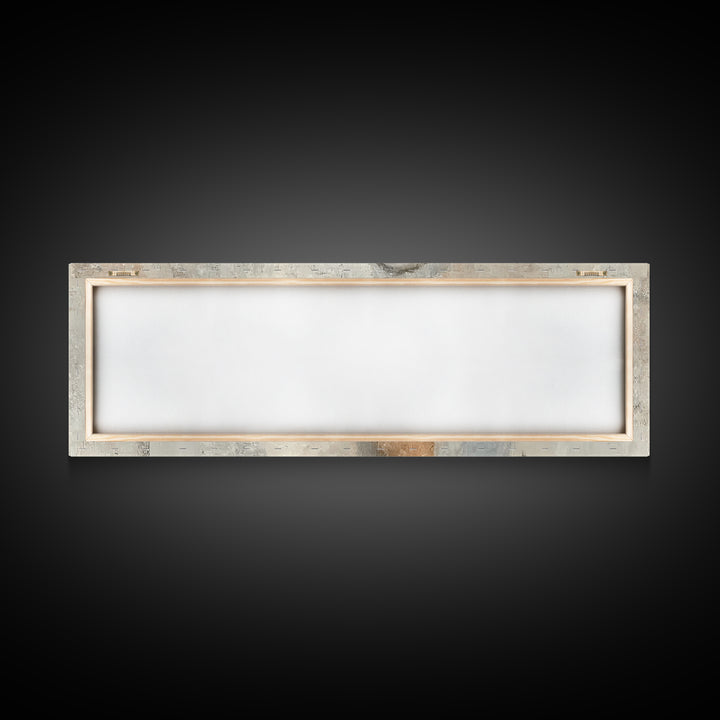 Sacred Tenderness - Framed Canvas Print - Panoramic Wall Art - Mary And Jesus Painting - Christian Art Canvas - Christian Wall Art - Christ
