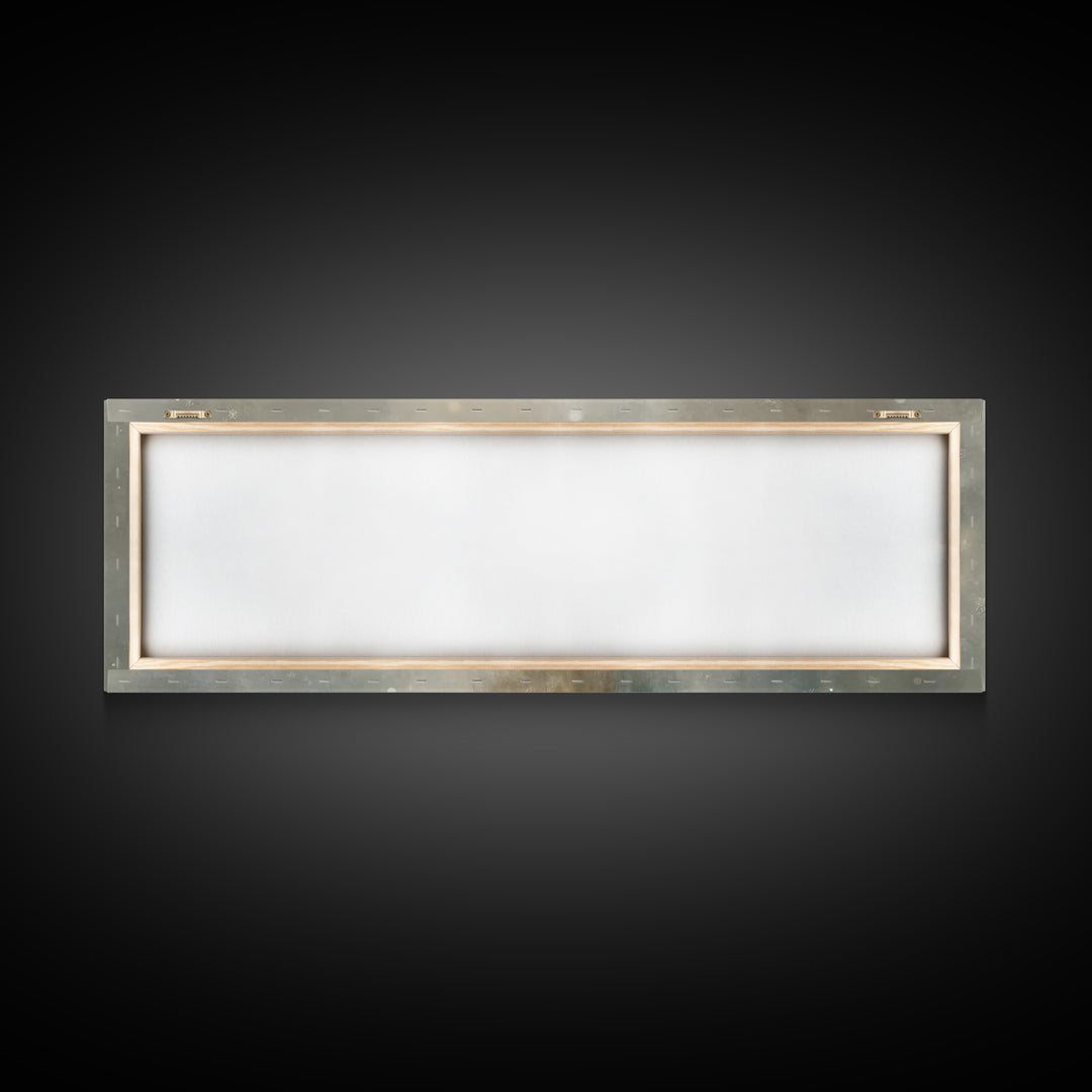 Starborn Grace Light, Framed Canvas Print, Panoramic Art, Christian Wall Art, Mary And Jesus Painting, Christian Art Canvas, Christmas Art