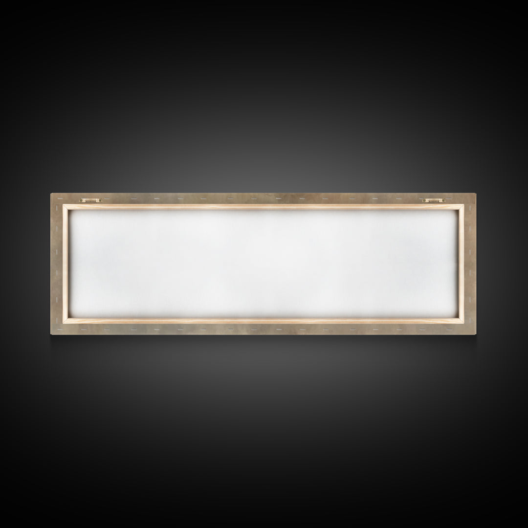 Celestial Motherhood Glow | Framed Canvas Print | Panoramic Art | Christian Art Canvas | Mary And Jesus Painting | Christian Wall Art | Chr