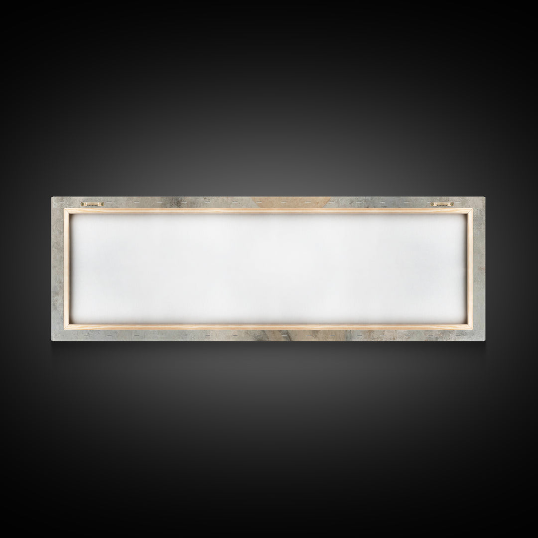 Radiant Holy Grace – Framed Canvas Print – Panoramic Art – Christian Wall Art – Jesus Painting – Christian Art Canvas – Christmas Art