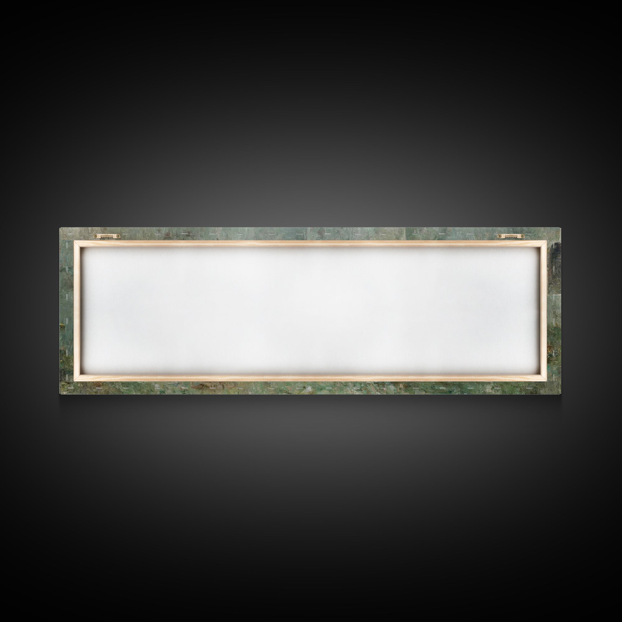 Garden of Reverence | Framed Canvas Print | Panoramic Wall Art | Christian Paintings | Christian Art Print | Modern Christian Art | Christm