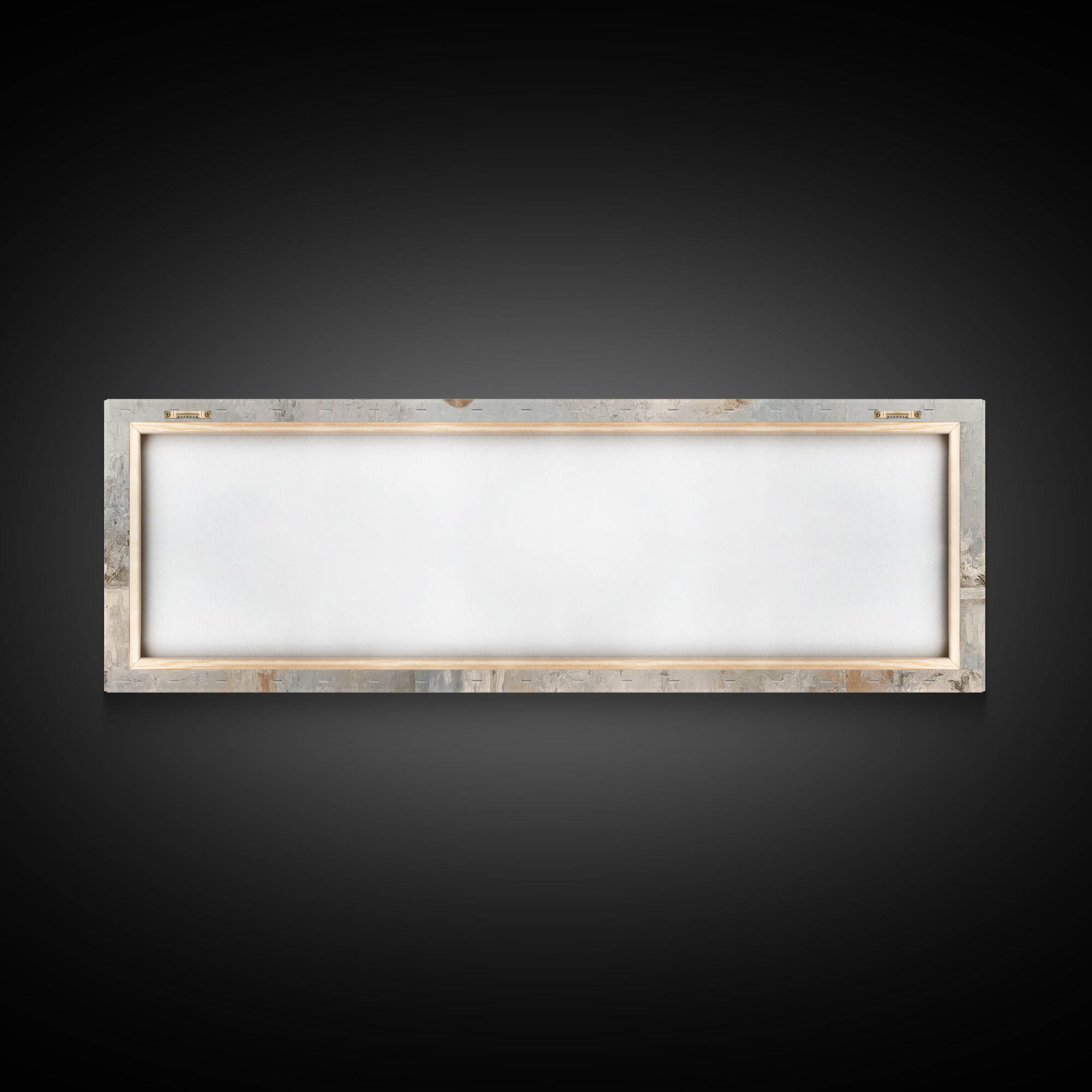 Quiet Tomb Vigil – Framed Canvas Print – Panoramic Painting – Christian Art Canvas – Christian Wall Art – Subtle Christian Art – Jesus Chri