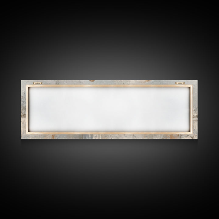 Quiet Tomb Vigil – Framed Canvas Print – Panoramic Painting – Christian Art Canvas – Christian Wall Art – Subtle Christian Art – Jesus Chri