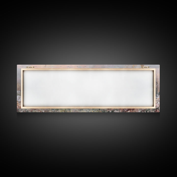 Eternal Morning Peace | Framed Canvas Print | Extra Wide Art | Christian Paintings | Christian Art Gift | Christian Wall Art | Christmas Ca