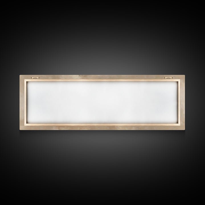 Solitude of Mercy, Framed Canvas Print, Panoramic Art, Christian Art Canvas, Moody Christian Art, Christian Decor, Jesus Painting