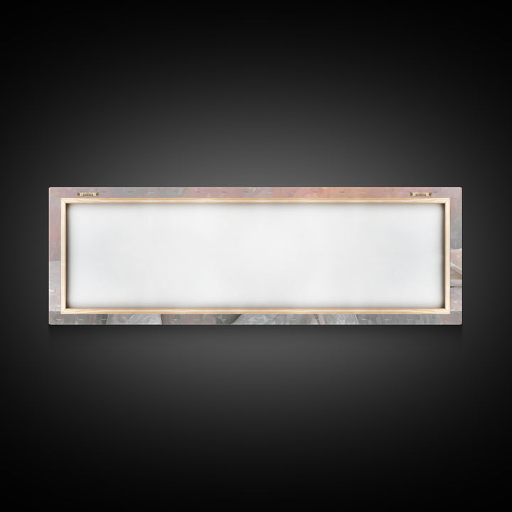 Crown Of Salvation | Framed Canvas Print | Panoramic Art | Christian Art Canvas | Christian Wall Art | Christian Art Print | Christian Gift
