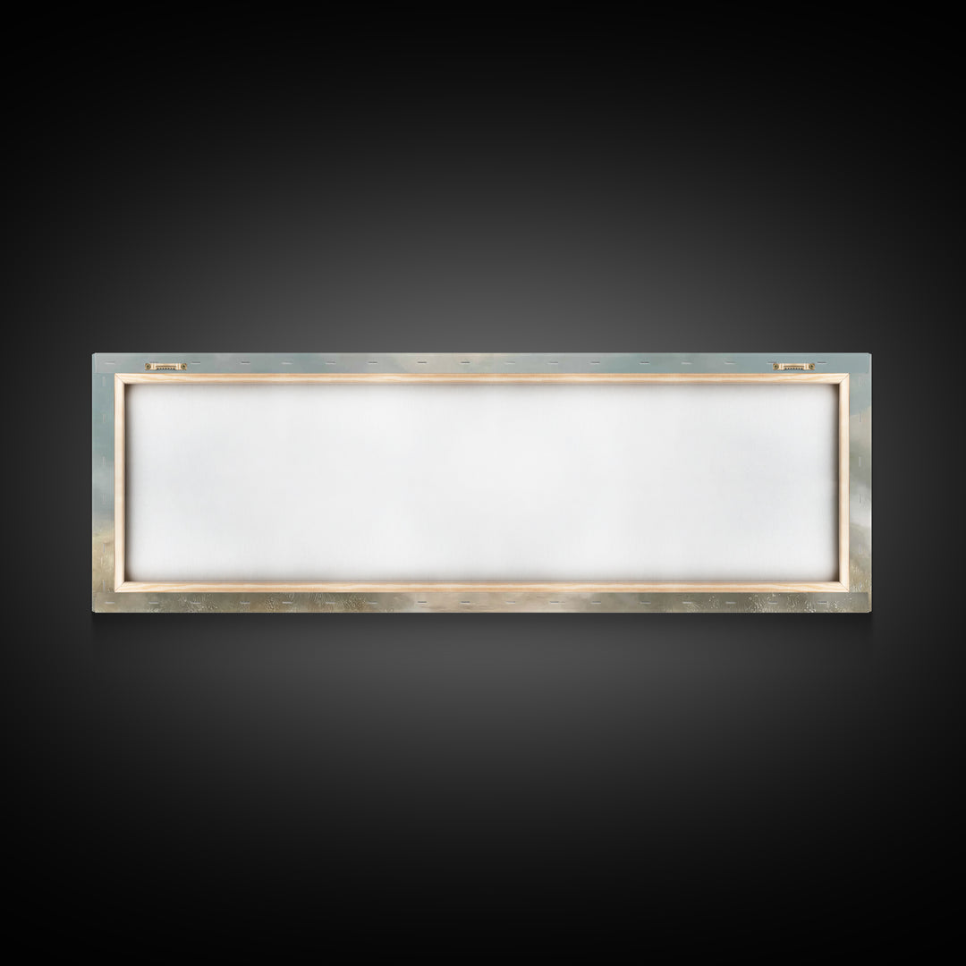Walk of Renewal – Framed Canvas Print – Panoramic Art – Christian Art – Large Jesus Painting – Christian Wall Art – Modern Christian Painti