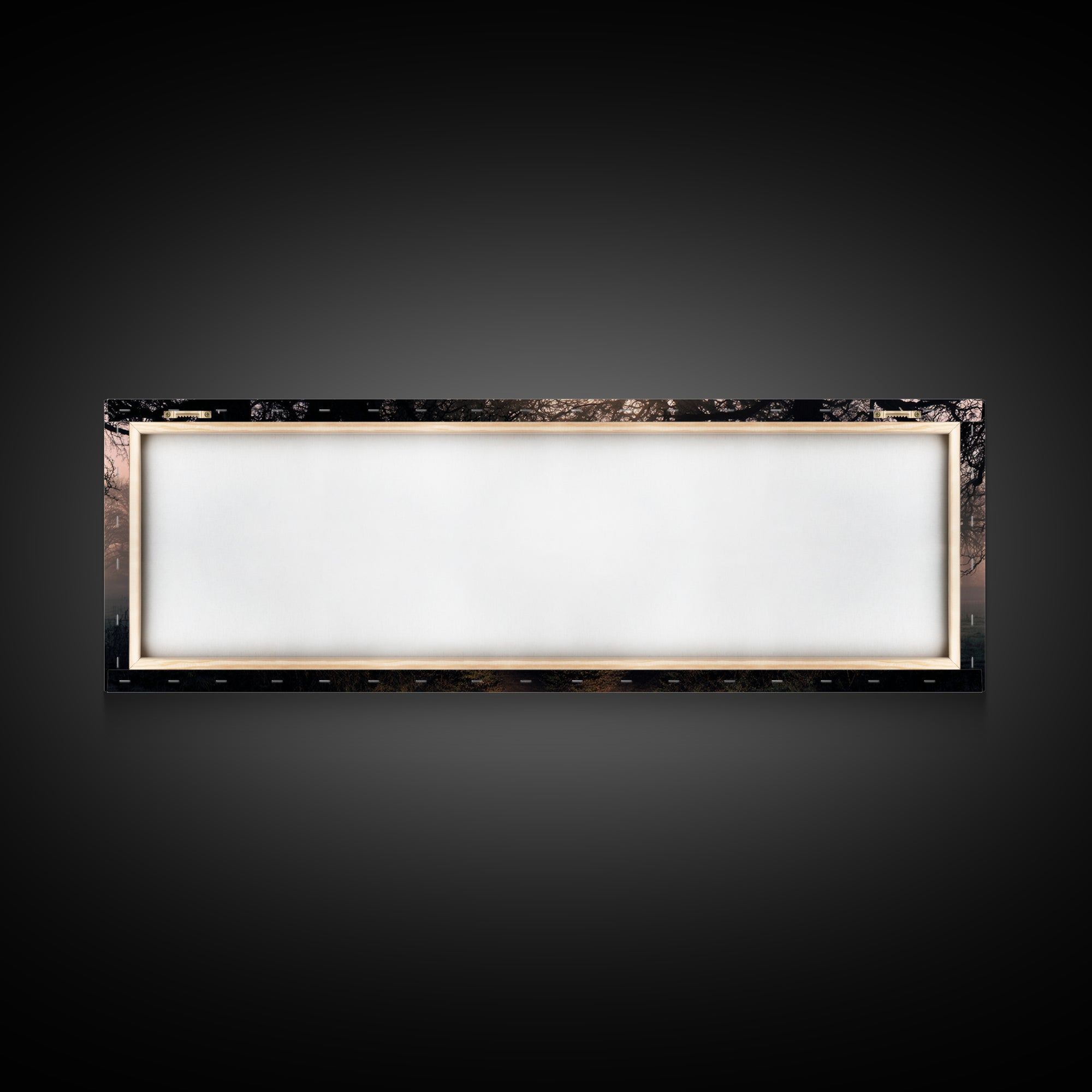 Soft Morning Grace | Framed Canvas Print | Panoramic Print | Christian Art Canvas | Modern Christian Painting | Christian Wall Art | Christ
