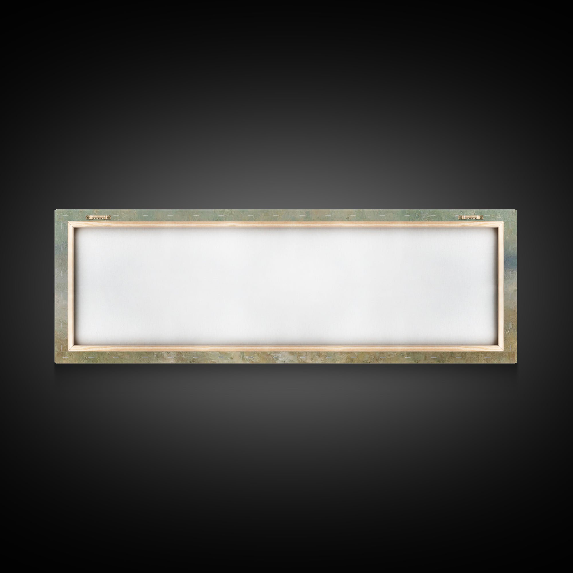 Morning Star Path | Framed Canvas Print | Christian Art | Panoramic Painting | Christmas Art | Jesus Painting | Christian Wall Art