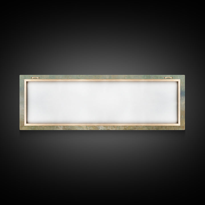 Morning Star Path | Framed Canvas Print | Christian Art | Panoramic Painting | Christmas Art | Jesus Painting | Christian Wall Art
