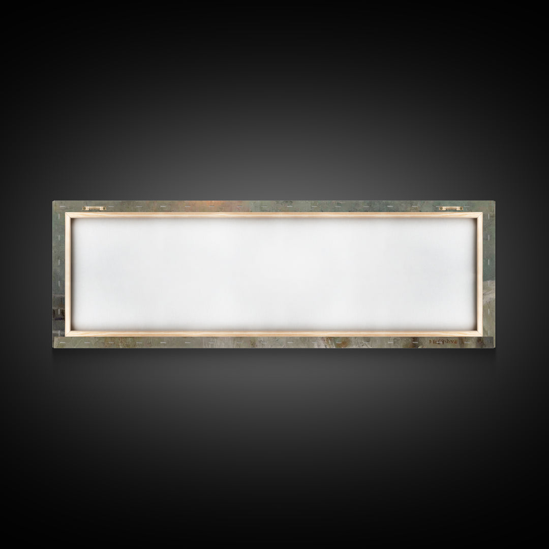 Thorns Of Grace – Framed Canvas Print – Panoramic Frame – Christian Art Canvas – Christian Wall Art – Christian Painting – Subtle Christian