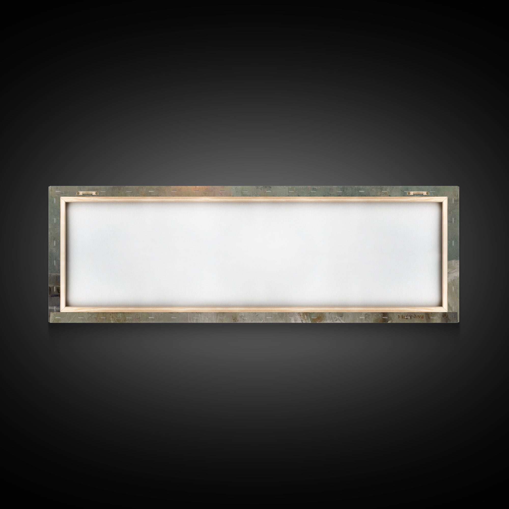 Thorns Of Grace – Framed Canvas Print – Panoramic Frame – Christian Art Canvas – Christian Wall Art – Christian Painting – Subtle Christian
