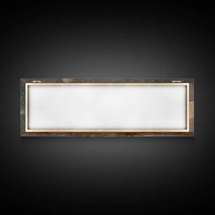 Evening Nativity Glow – Framed Canvas Print – Extra Wide Art – Christian Art – Christian Art Canvas – Christmas Wall Art – Jesus Christmas