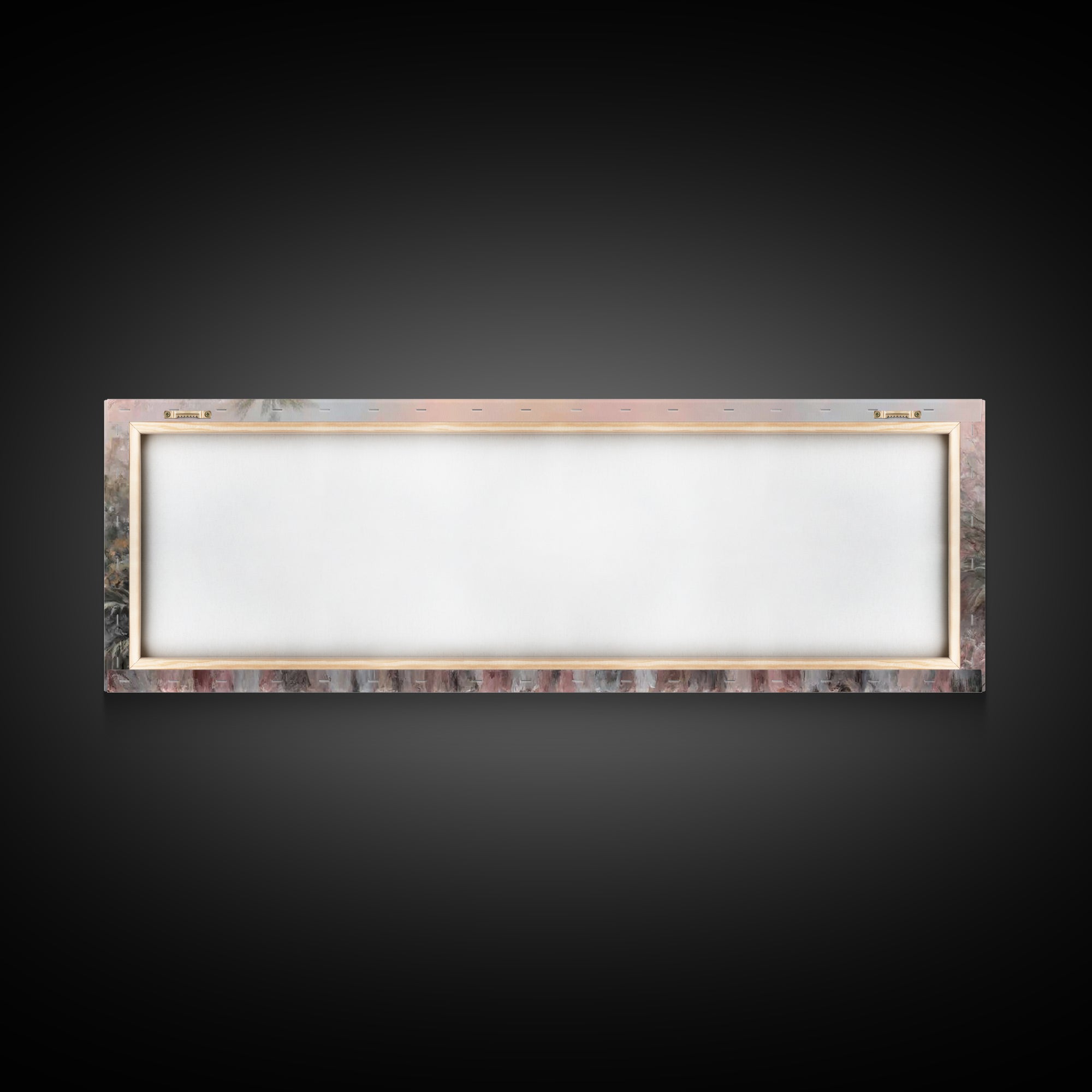 Sacred Palm Procession | Framed Canvas Print | Panoramic Frame | Christian Wall Art | Christian Art Canvas | Christian Christmas Art | Jesu