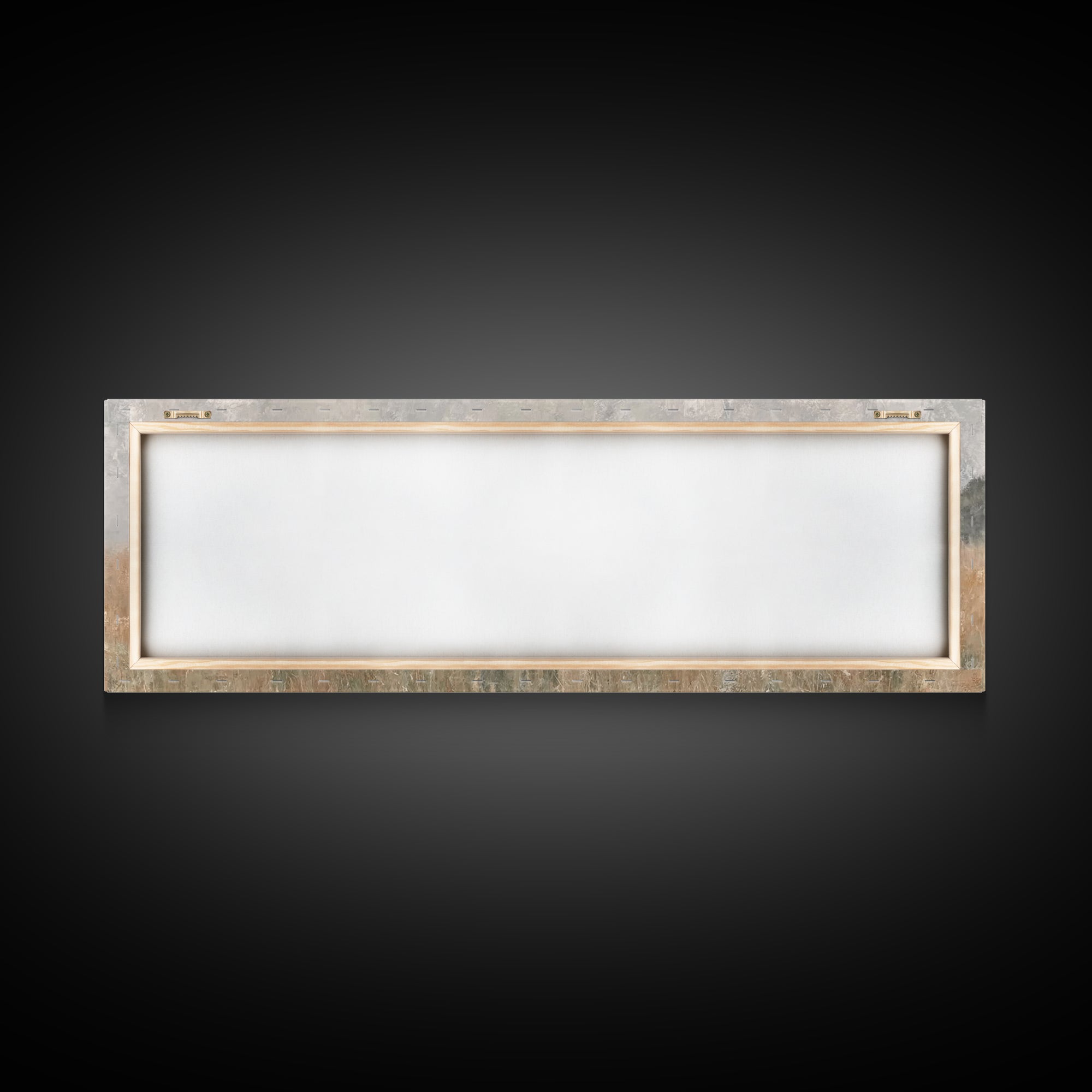 Golden Field Shepherd | Framed Canvas Print | Panoramic Wall Art | Christian Art | Jesus Painting | Christian Art Canvas | Modern Christian