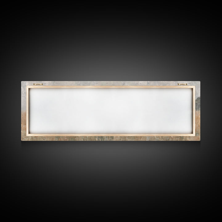 Golden Field Shepherd | Framed Canvas Print | Panoramic Wall Art | Christian Art | Jesus Painting | Christian Art Canvas | Modern Christian
