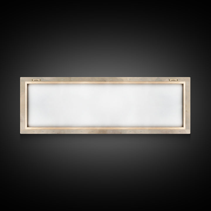 Path Of Gentle Hope – Framed Canvas Print – Panoramic Art – Christian Wall Art – Jesus Painting – Christian Art Canvas – Christian Christma