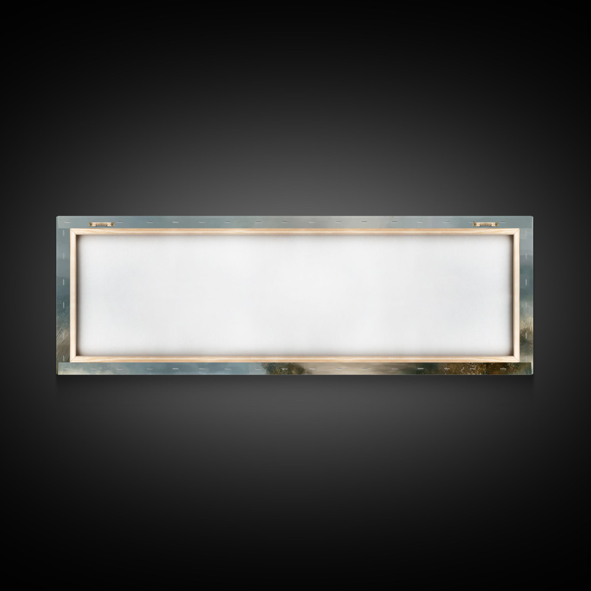 Light Of The Way | Framed Canvas Print | Panoramic Painting | Christian Wall Art | Jesus Painting | Christian Art Canvas | Christmas Art