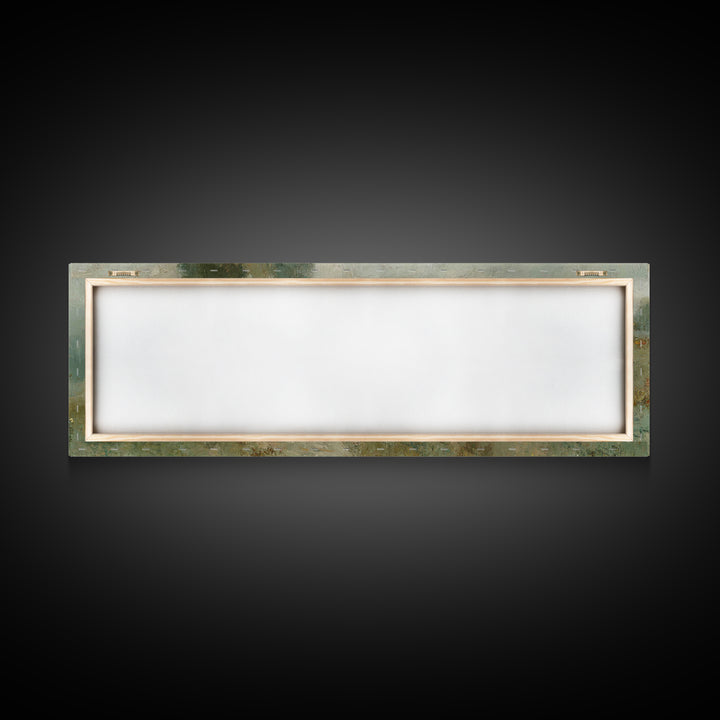 Verdant Grace Field, Framed Canvas Print, Panoramic Art, Christian Wall Art, Christian Art Canvas, Jesus Painting, Christmas Art