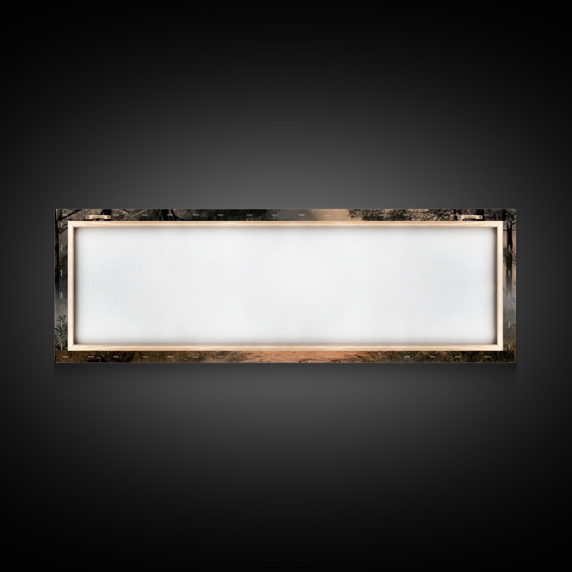 Clouds Of Promise – Framed Canvas Print – Panoramic Wall Art – Christian Art Canvas – Jesus Painting – Christian Christmas Art – Christian