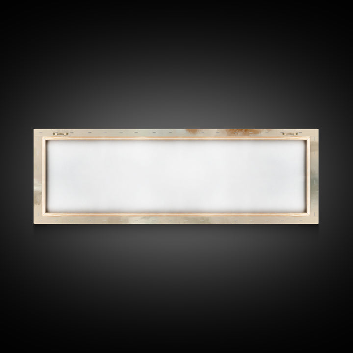 Autumn Light Journey, Framed Canvas Print, Panoramic Art, Christian Wall Art, Christian Art Canvas, Jesus Painting, Christian Christmas Art