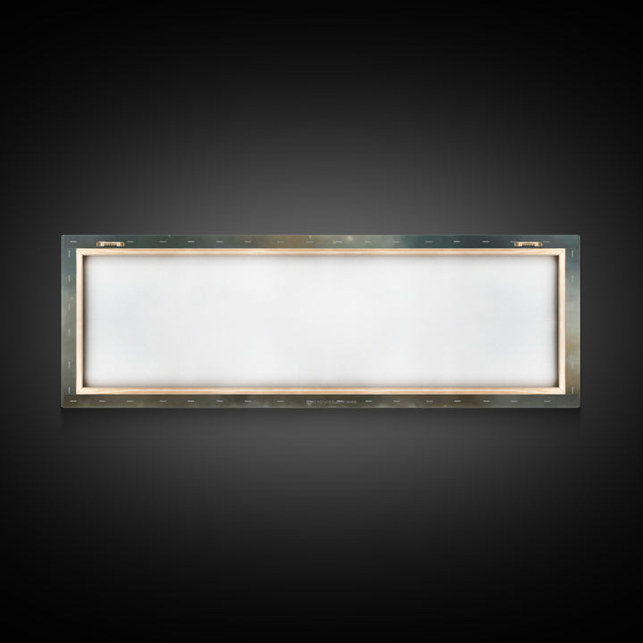 Mount Of Light – Framed Canvas Print – Christian Art – Christian Art Canvas – Jesus Painting – Panoramic Painting – Christmas Art
