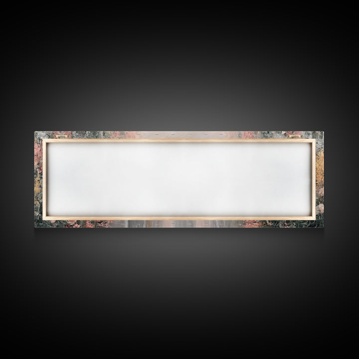 Blessing Of The Master – Framed Canvas Print – Christian Wall Art – Jesus Painting – Christian Art Canvas – Panoramic Wall Art – Christmas