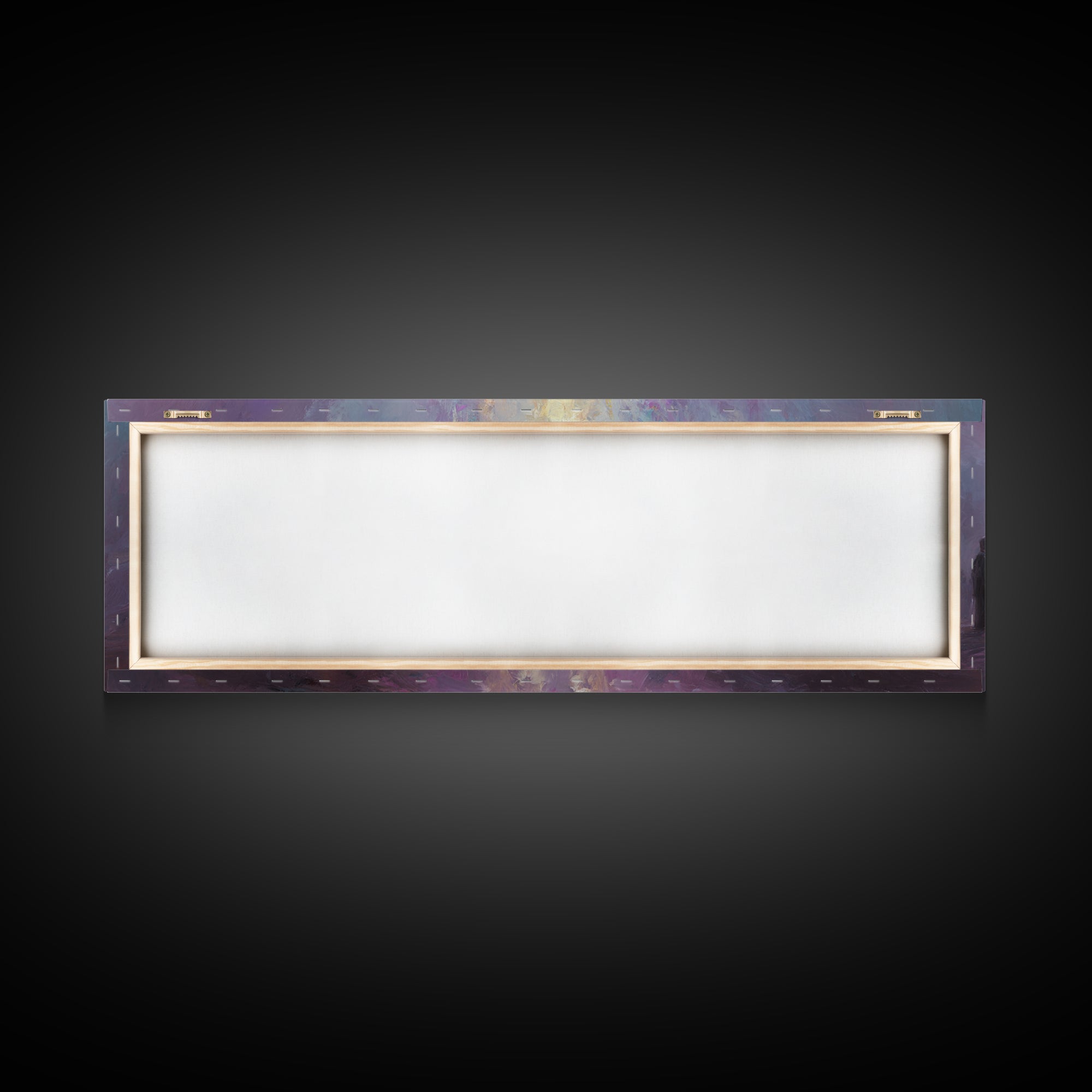Divine Supper Light, Framed Canvas Print, Christian Wall Art, Christian Art Canvas, Jesus Painting, Panoramic Painting, Christmas Art