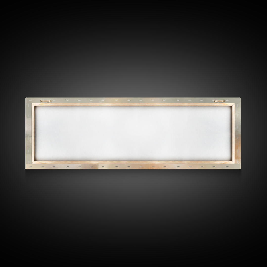 Holy Vision Dawn – Framed Canvas Print – Christian Wall Art – Christian Art Canvas – Jesus Painting – Panoramic Art – Christian Christmas A