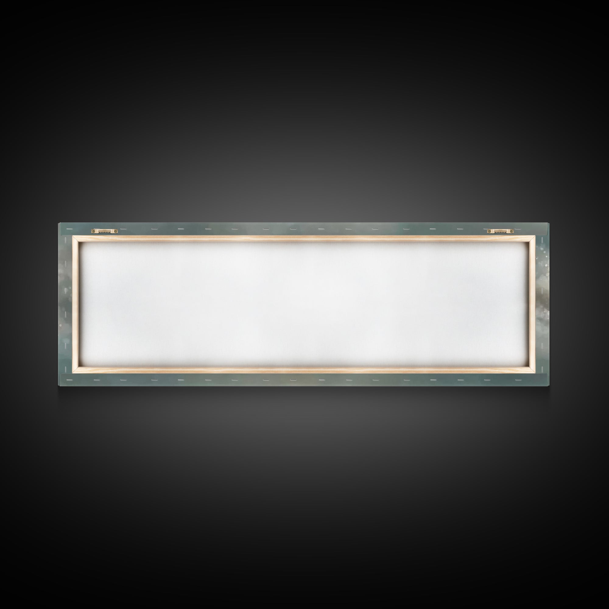 Heavenly Supper Light, Framed Canvas Print, Panoramic Wall Art, Christian Wall Art, Jesus Painting, Christian Art Canvas, Christmas Art